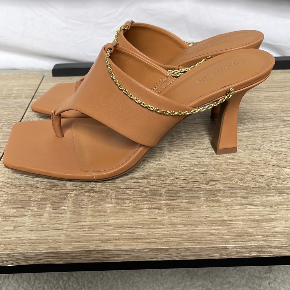 Open Edit Heeled Mule - Picture 4 of 8